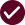 Dark red checkmark icon on white background, indicating approval or completion.